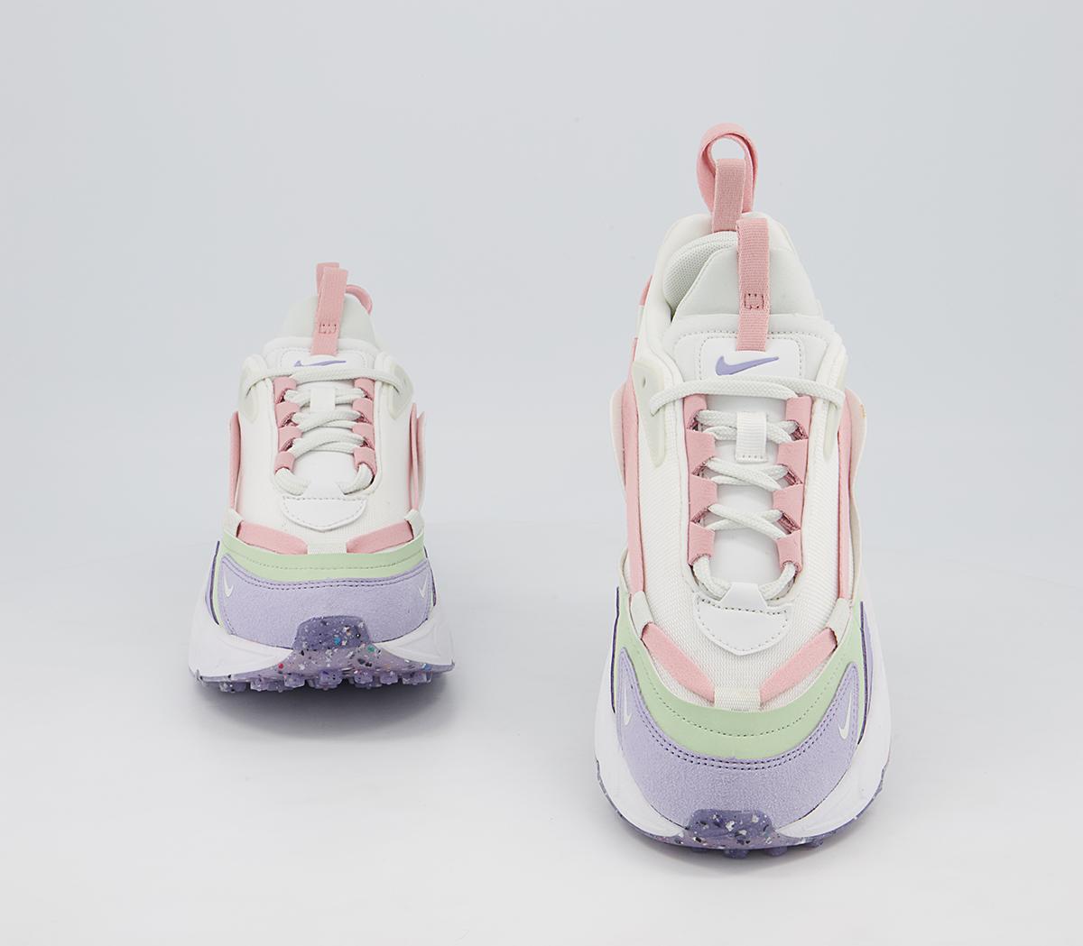 Nike Air Max Furyosa Trainers Nike Air Max Furyosa Trainers Summit White Purple Dawn Honeydew Spruce Aura Pink