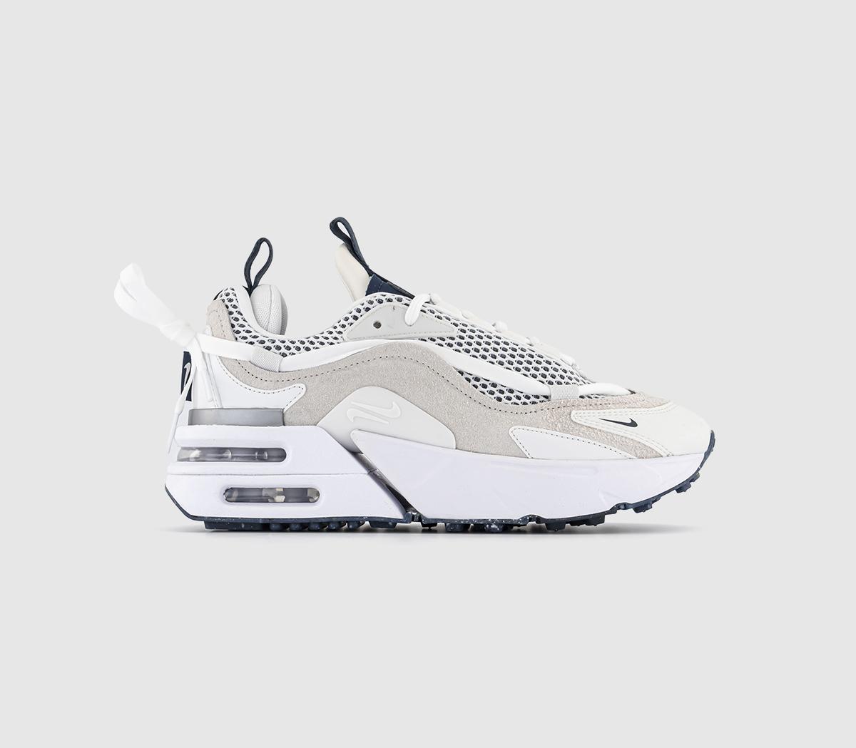 NikeAir Max Furyosa Trainers NikeAir Max Furyosa TrainersSummit White Armory Navy Light Bone