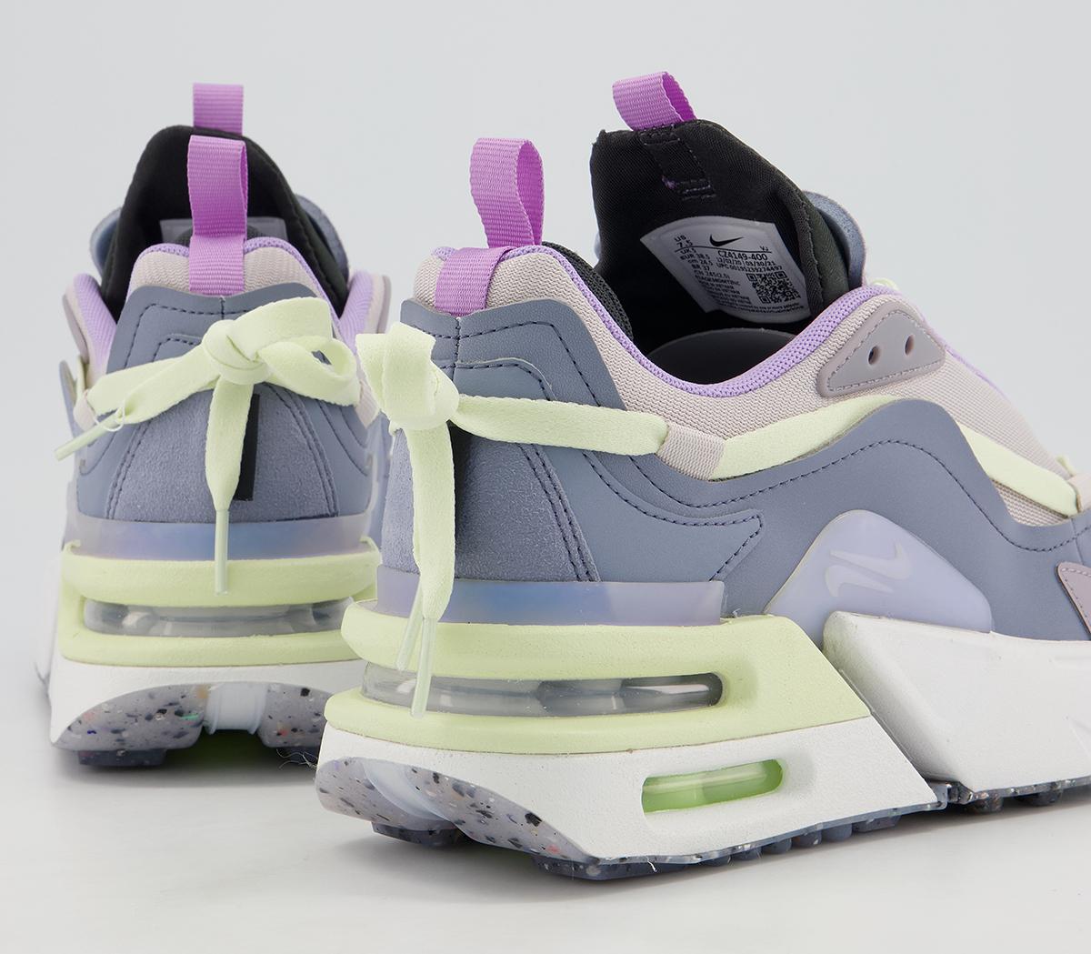 Nike Air Max Furyosa Trainers Nike Air Max Furyosa Trainers Ashen Slate Summit White Venice Provence Purple