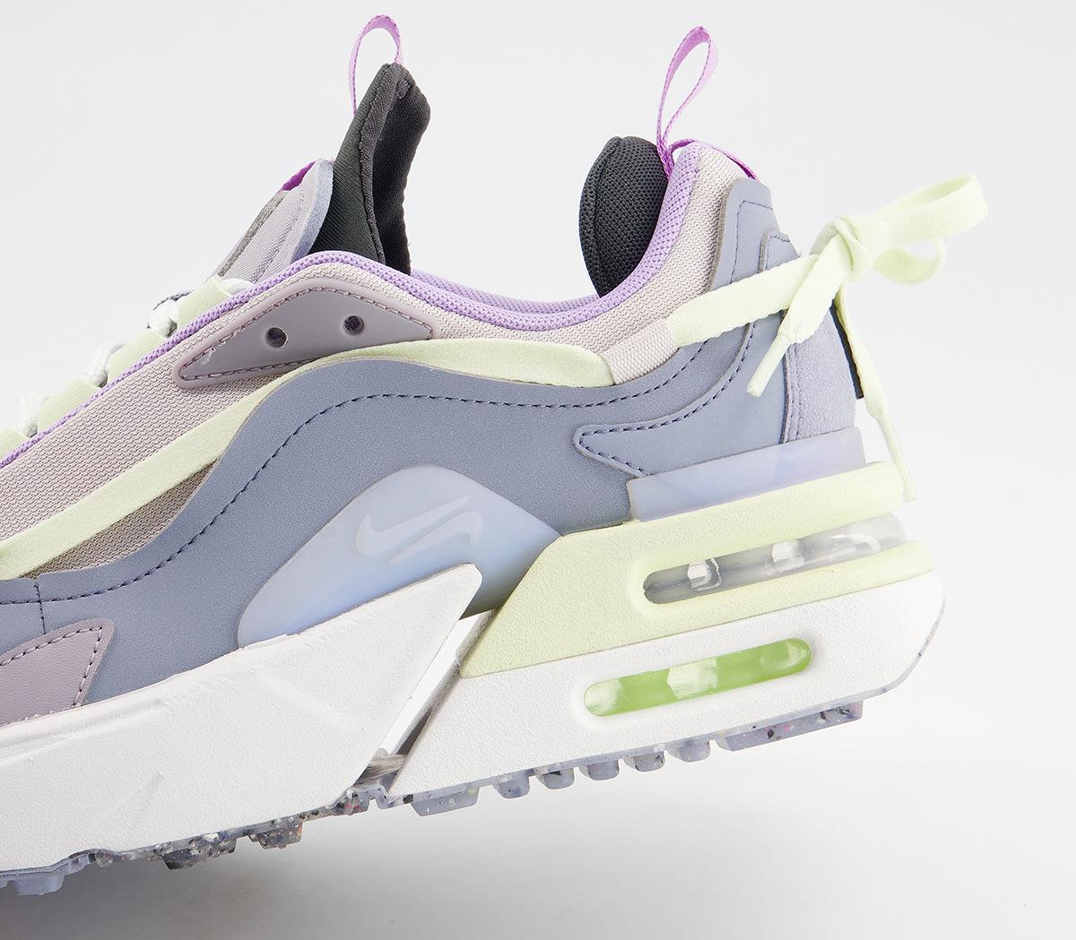 Nike Air Max Furyosa Trainers Nike Air Max Furyosa Trainers Ashen Slate Summit White Venice Provence Purple