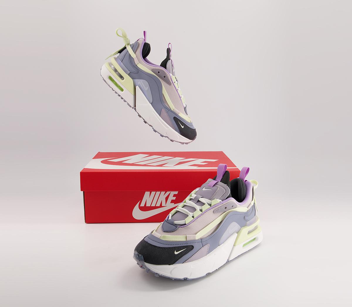 Nike Air Max Furyosa Trainers Nike Air Max Furyosa Trainers Ashen Slate Summit White Venice Provence Purple