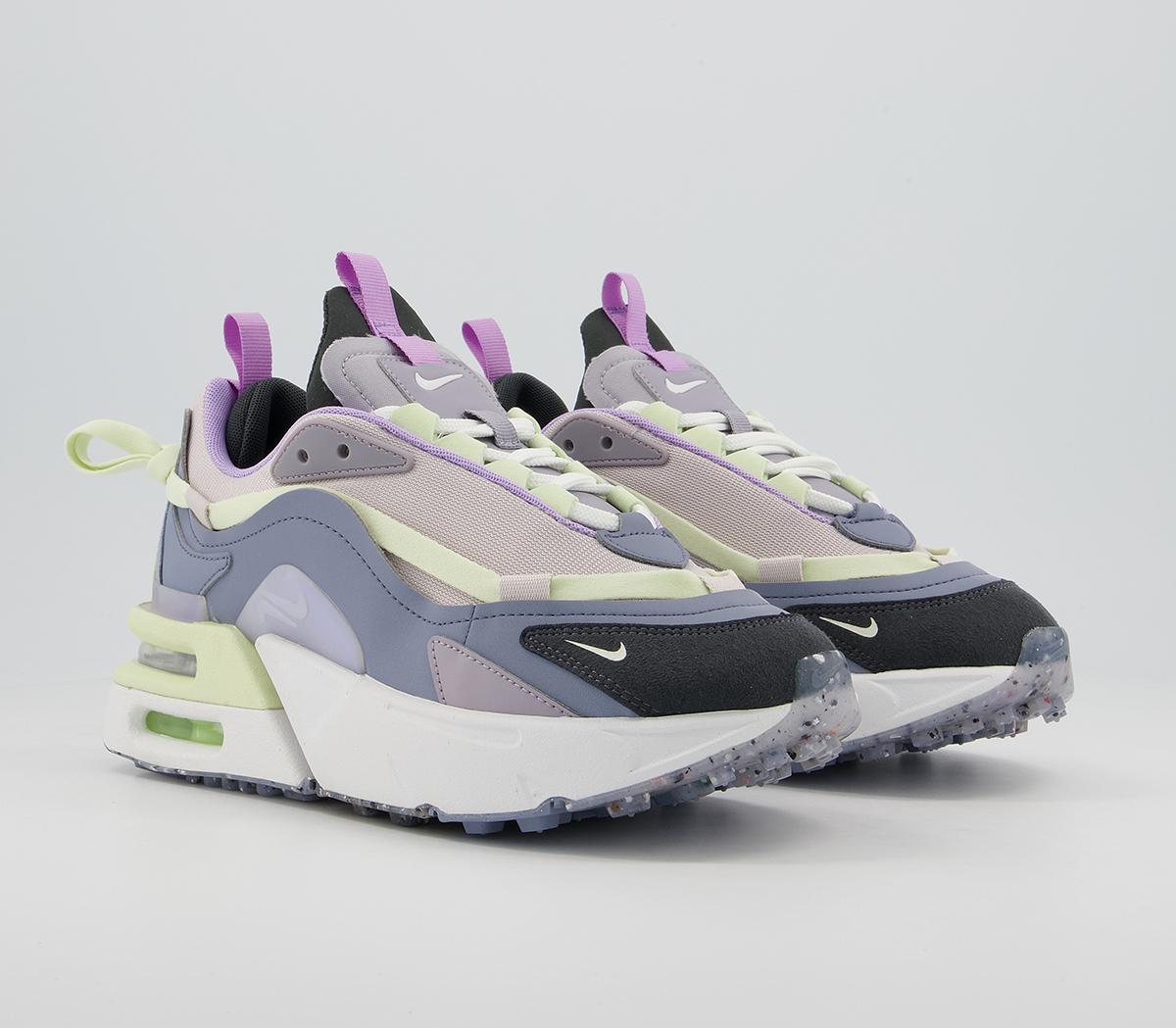 Nike Air Max Furyosa Trainers Nike Air Max Furyosa Trainers Ashen Slate Summit White Venice Provence Purple