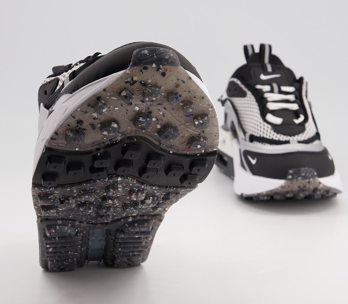 Nike Air Max Furyosa Trainers Nike Air Max Furyosa Trainers Metallic Silver Black White Sail