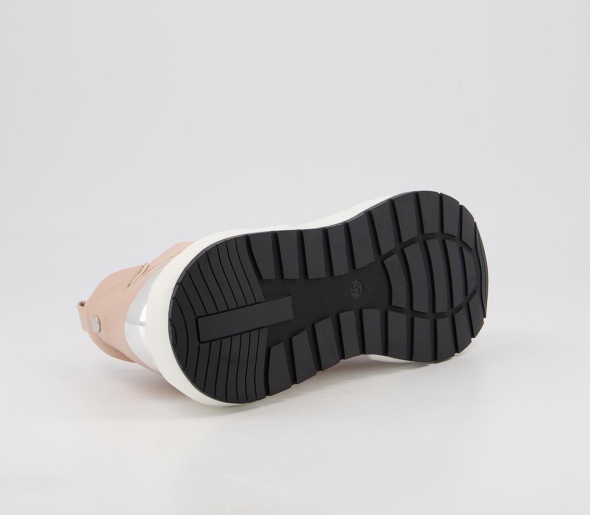 Office Forge Lace Up Runners Office Forge Lace Up Runners Nude Knit