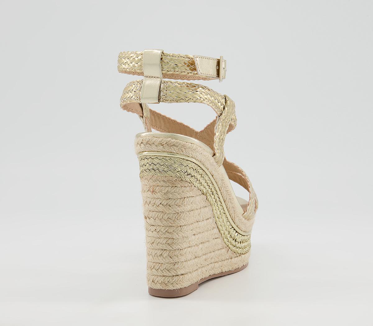 OFFICEHint Hint Glam EspadrillesGold