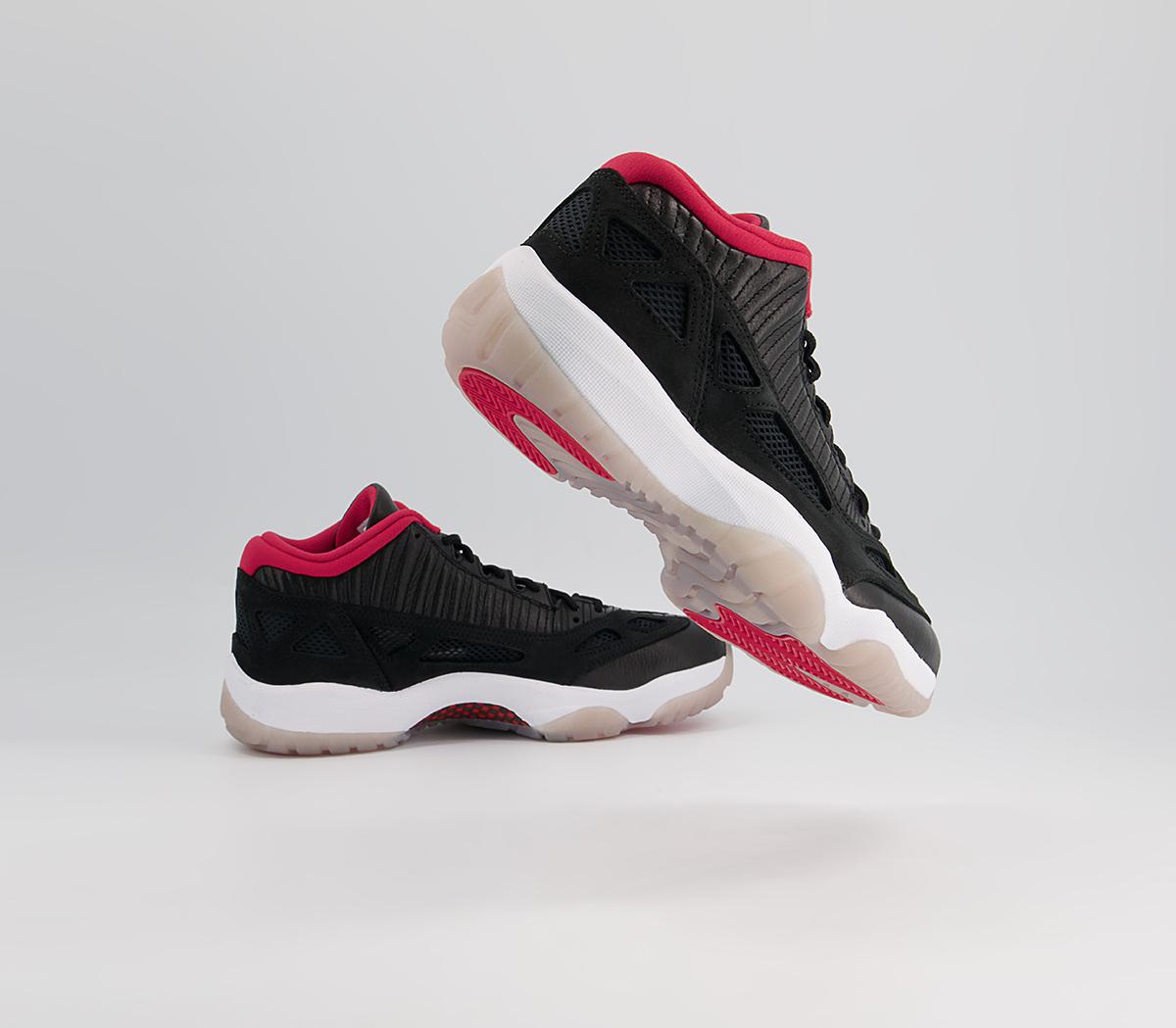 Jordan Air Jordan 11 Retro Low Ie Trainers Jordan Air Jordan 11 Retro Low Ie Trainers Black True Red Multi Color Multi Color