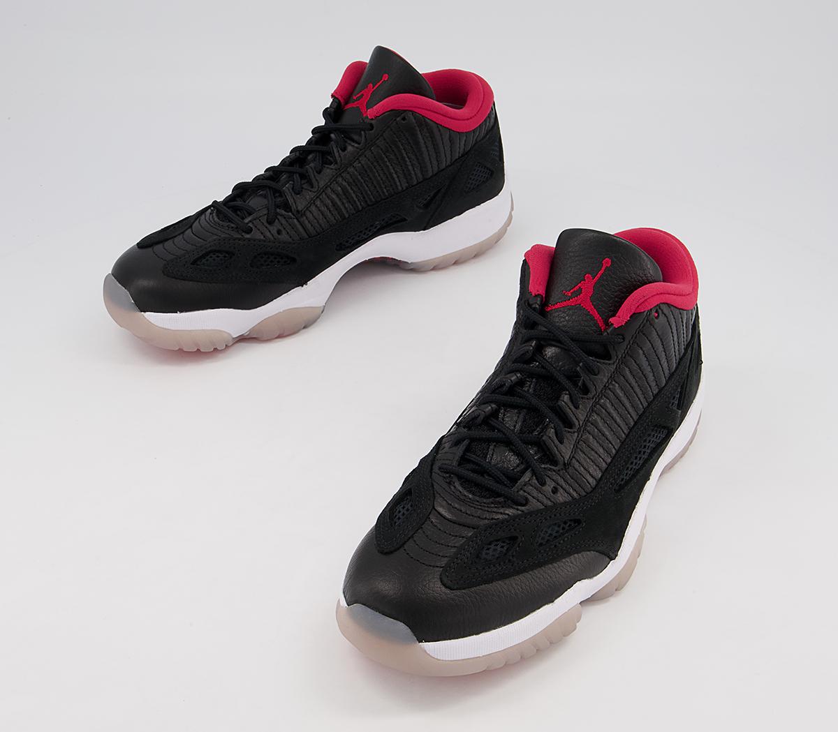 Jordan Air Jordan 11 Retro Low Ie Trainers Jordan Air Jordan 11 Retro Low Ie Trainers Black True Red Multi Color Multi Color