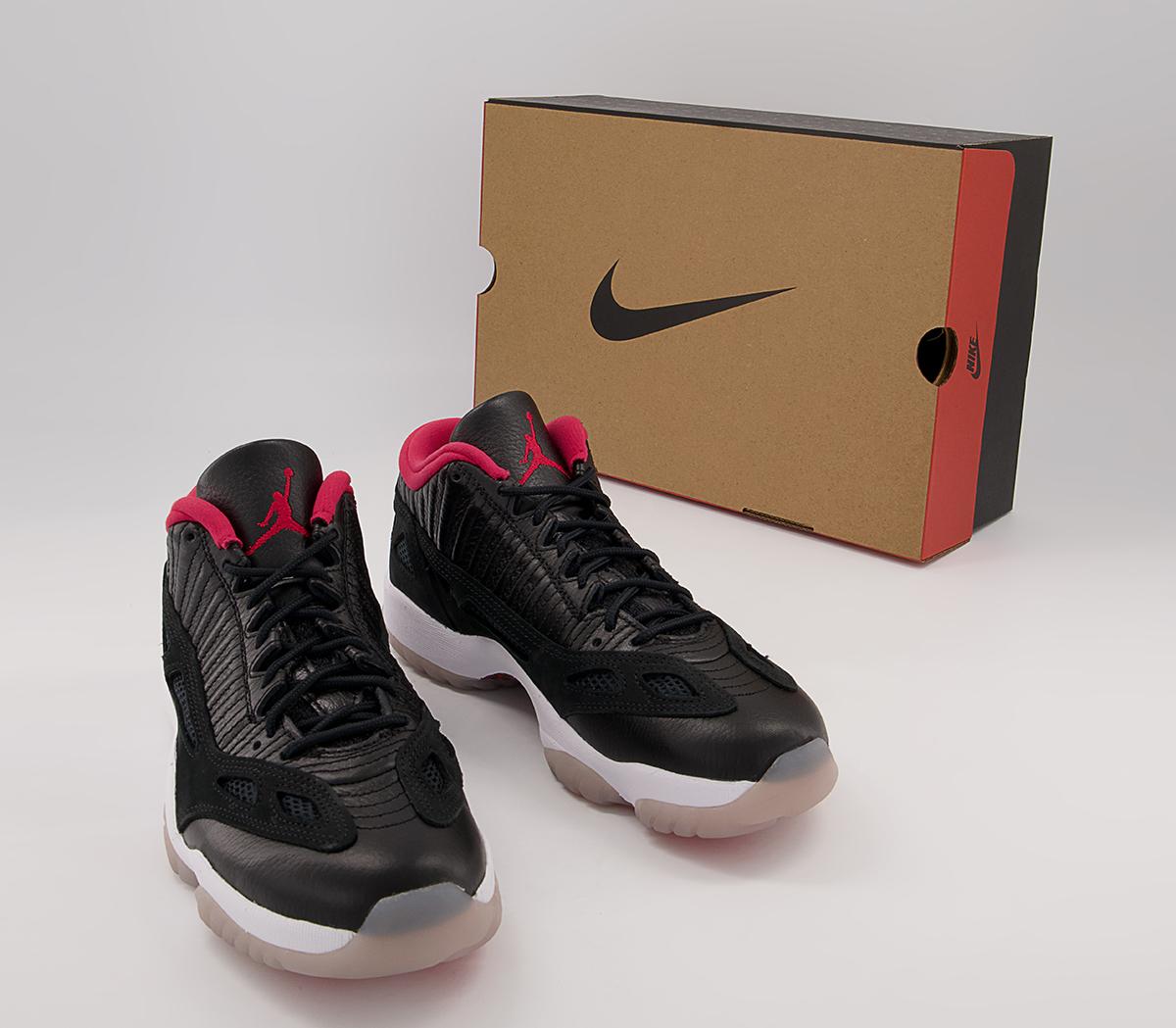 Jordan Air Jordan 11 Retro Low Ie Trainers Jordan Air Jordan 11 Retro Low Ie Trainers Black True Red Multi Color Multi Color