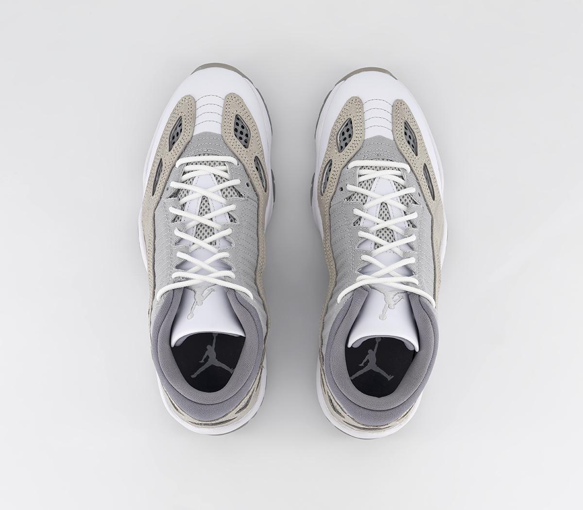 JordanAir Jordan 11 Retro Low IE TrainersLight Orewood Brown Neautral Grey White Cement Gre