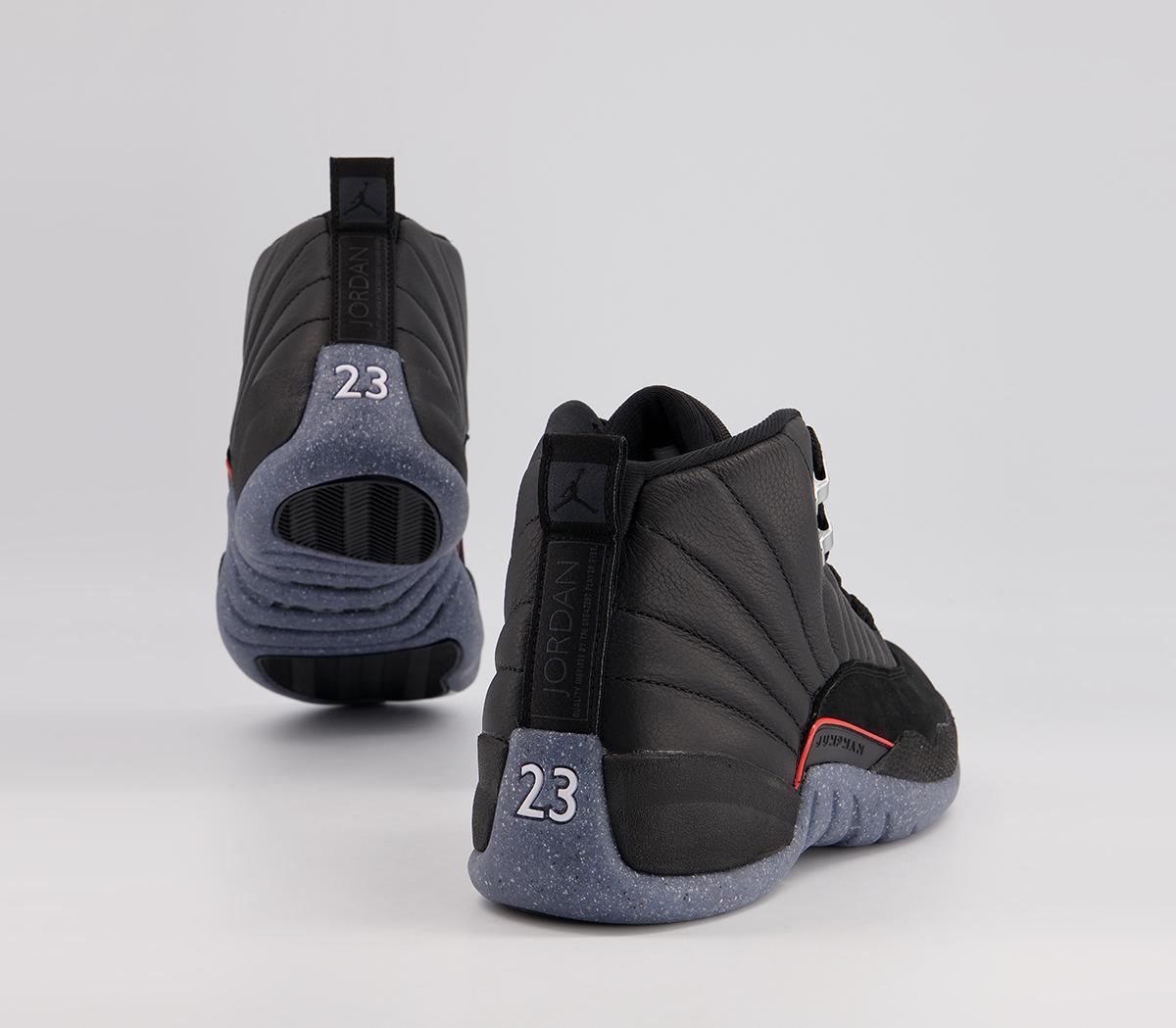 jordan 12 retro black multi