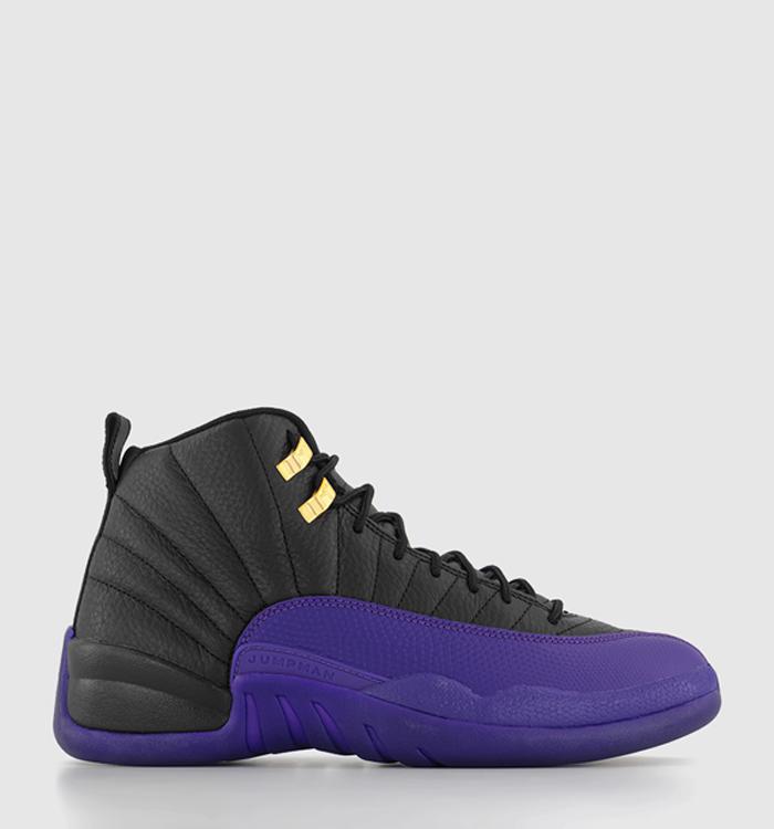 Nike jordan retro 12 black sale