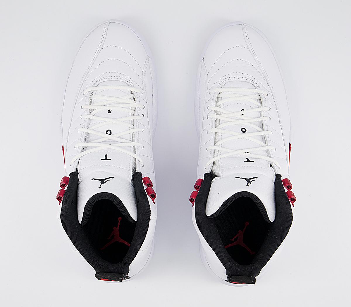 JordanAir Jordan 12 Retro TrainersWhite Black Multi