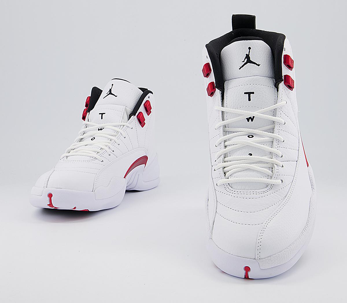 JordanAir Jordan 12 Retro TrainersWhite Black Multi