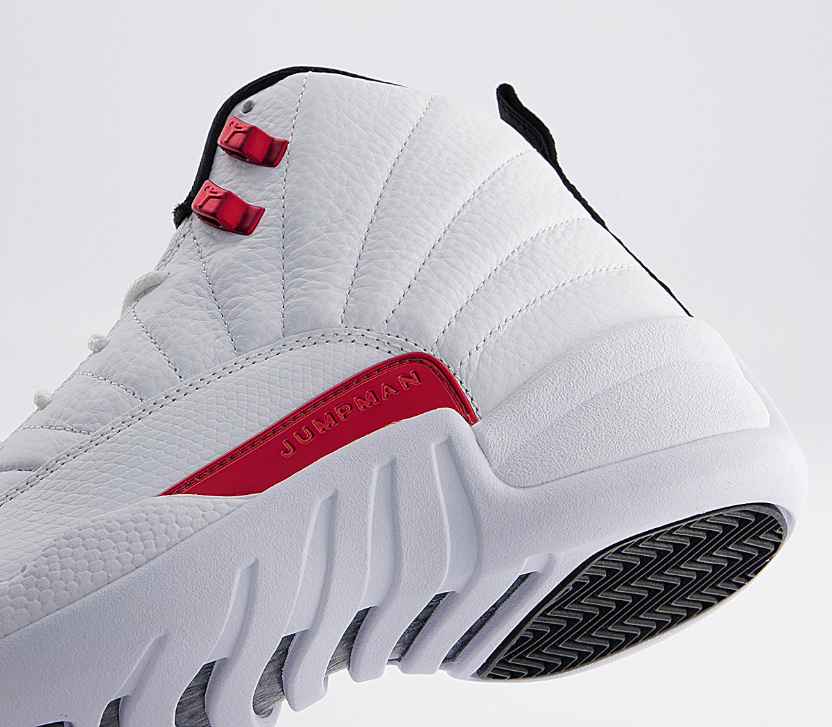 JordanAir Jordan 12 Retro TrainersWhite Black Multi