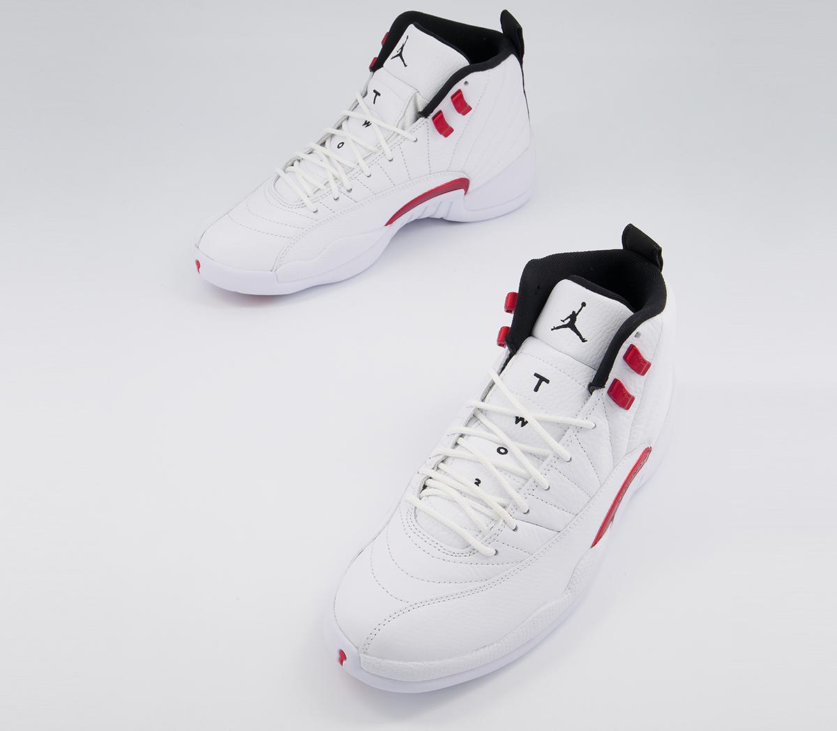 JordanAir Jordan 12 Retro TrainersWhite Black Multi
