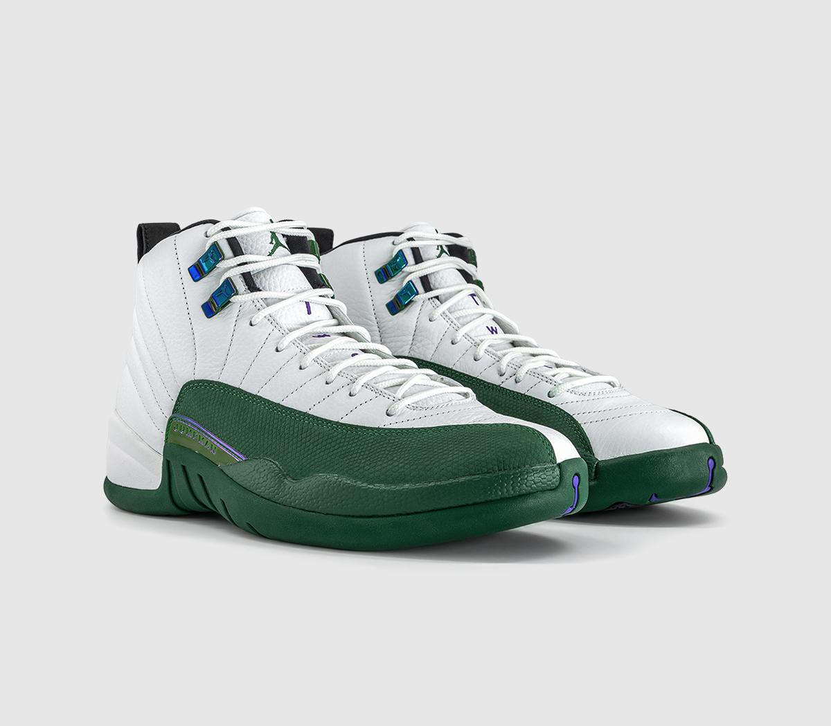 JordanAir Jordan 12 Retro TrainersSummit White Multi Color