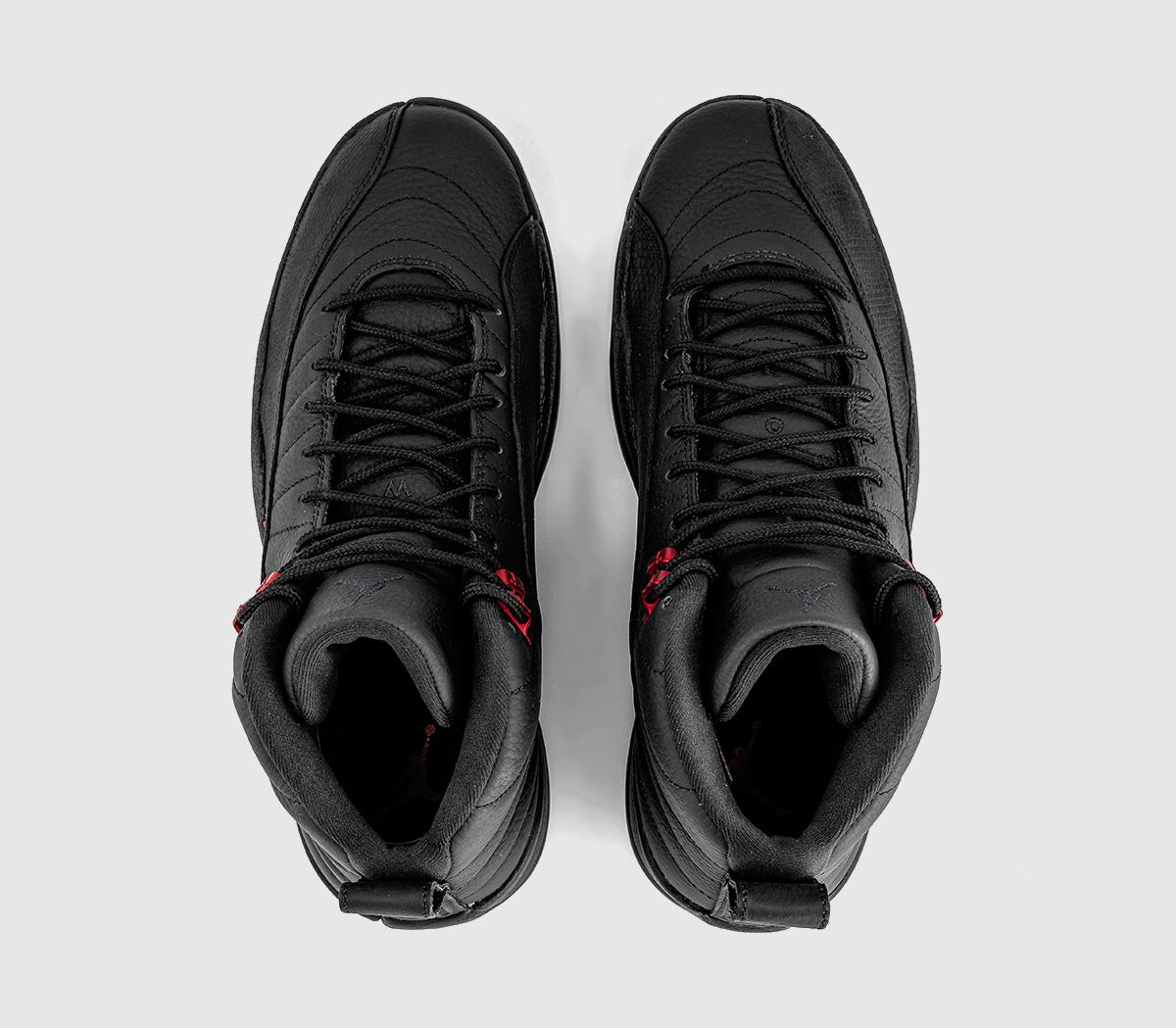 JordanAir Jordan 12 Retro TrainersBlack Varsity Red