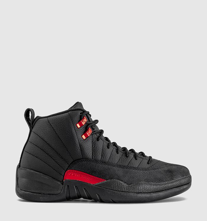 Jordan Air Jordan 12 Retro Trainers Black Varsity Red