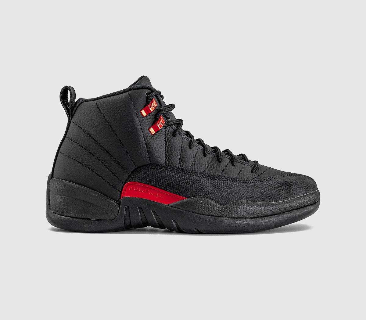 JordanAir Jordan 12 Retro TrainersBlack Varsity Red
