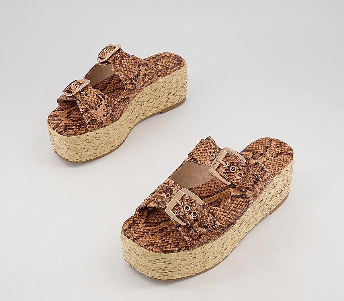Office Margerie Raffia Espadrille Mules Office Margerie Raffia Espadrille Mules Snake