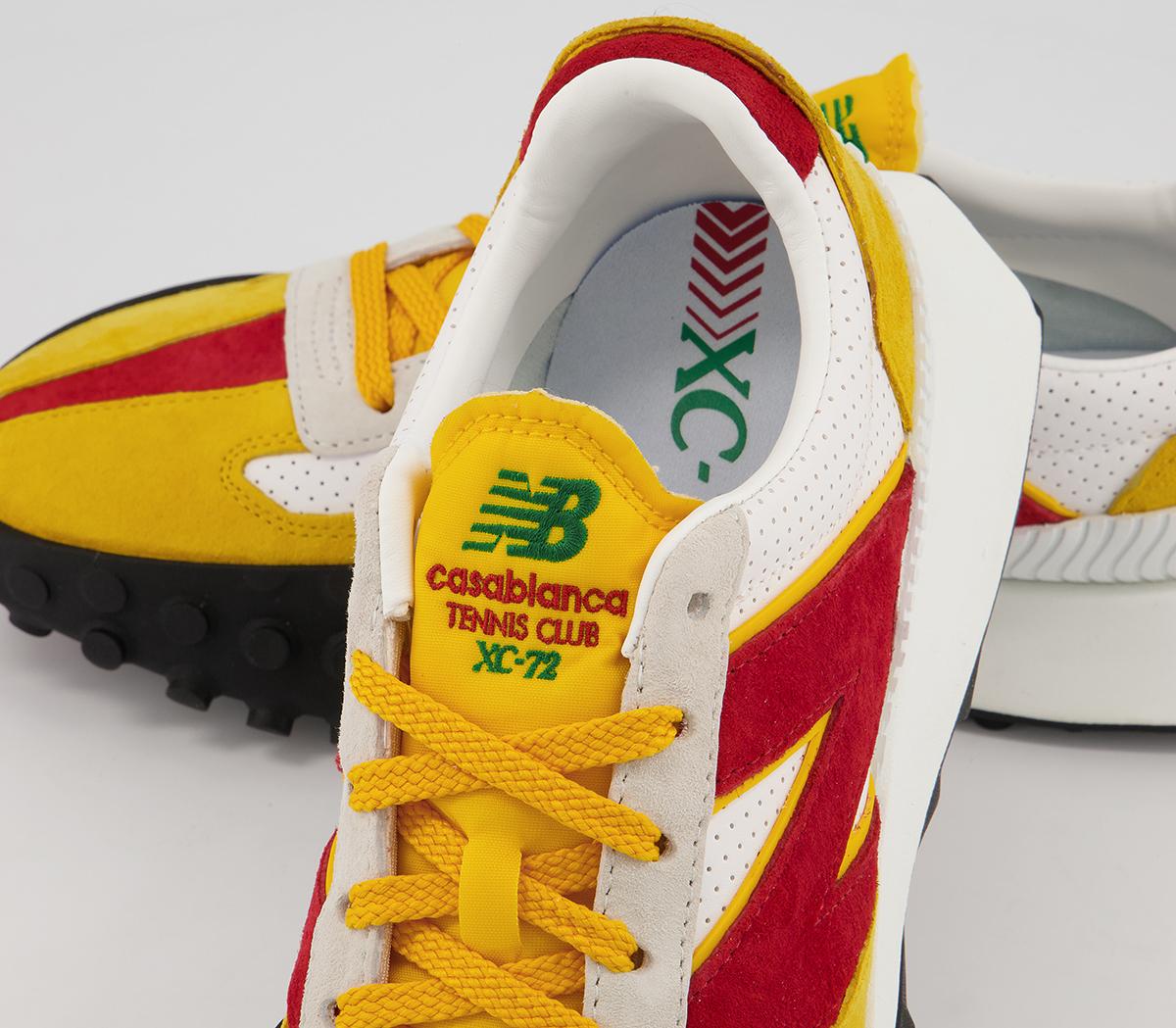 New BalanceXc72 TrainersCasablanca White Red
