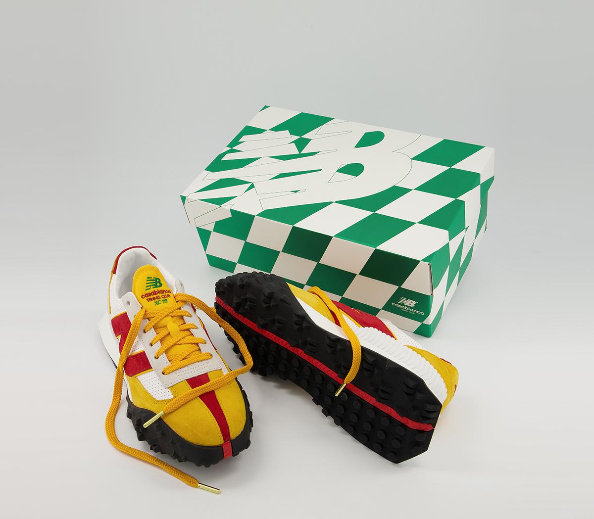 New BalanceXc72 TrainersCasablanca White Red