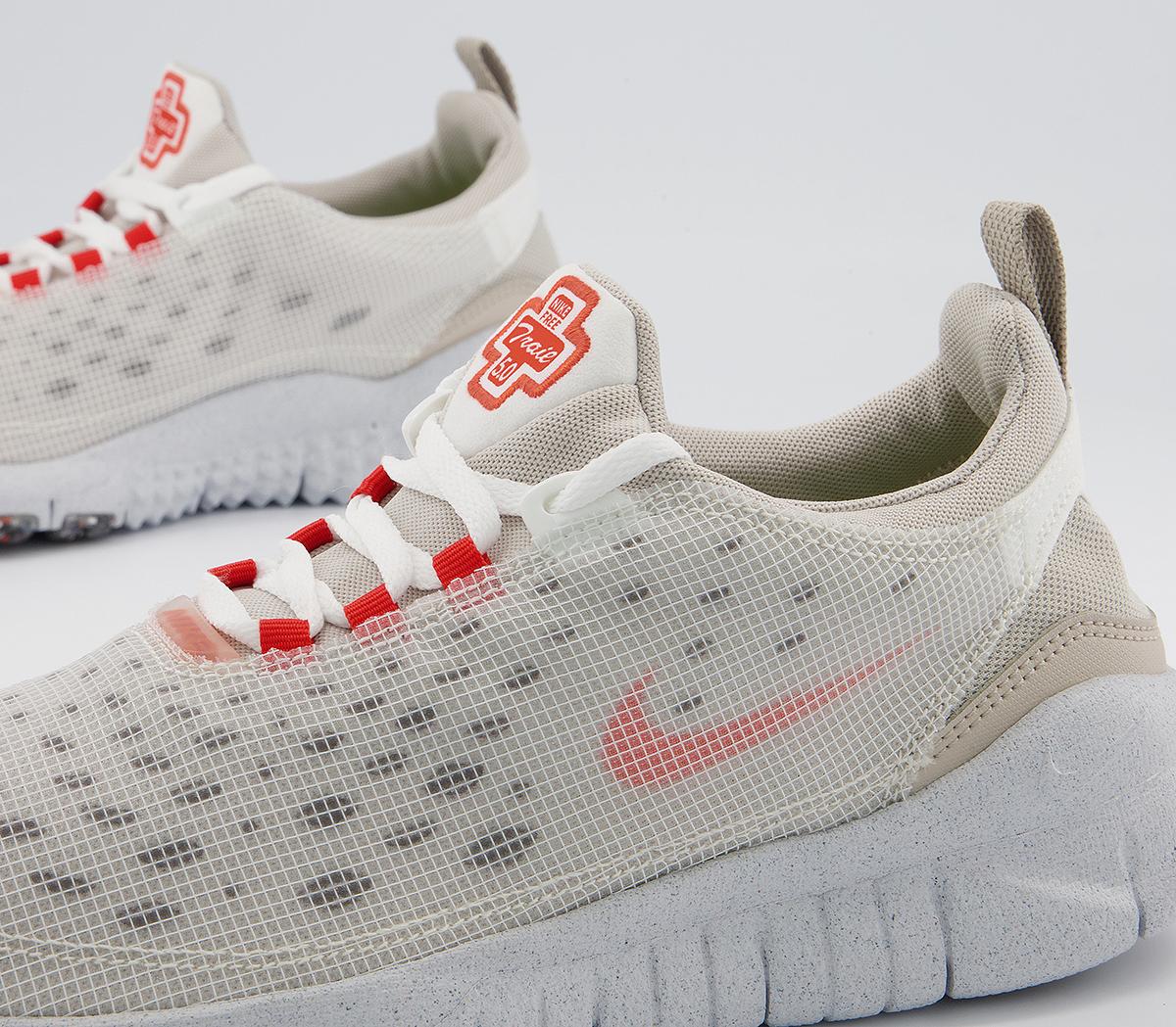 Nike Free Run Trail Crater Trainers Nike Free Run Trail Crater Trainers White Orange Cream Cave Stone