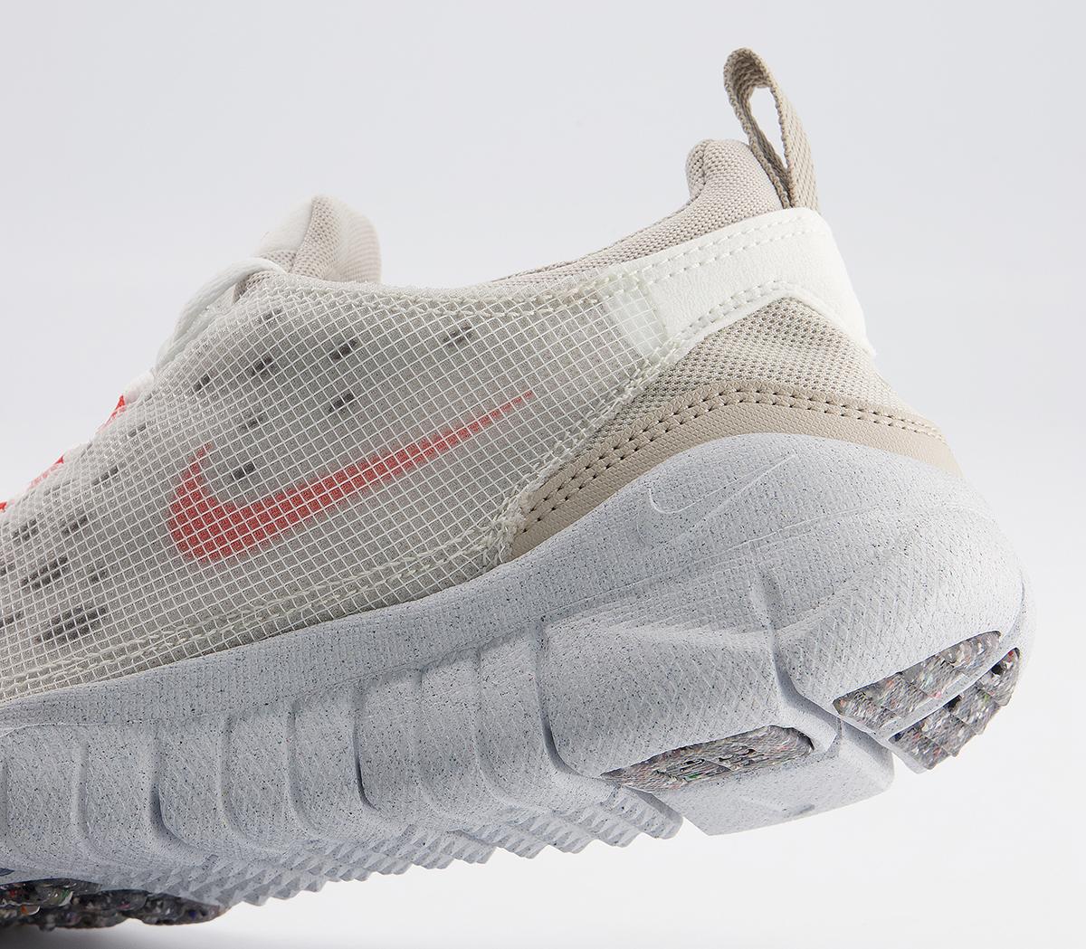 Nike Free Run Trail Crater Trainers Nike Free Run Trail Crater Trainers White Orange Cream Cave Stone