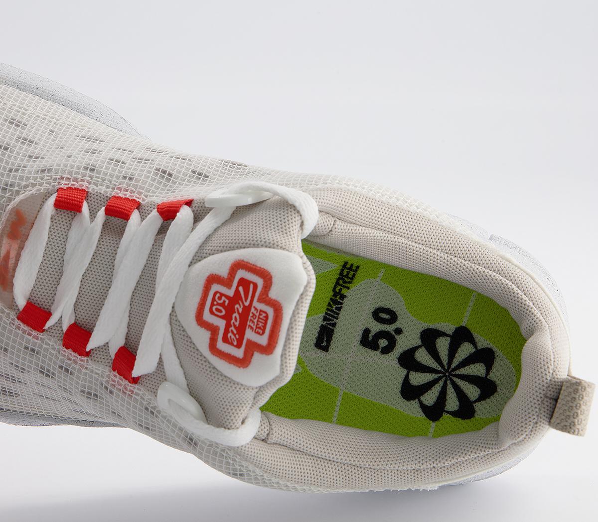 Nike Free Run Trail Crater Trainers Nike Free Run Trail Crater Trainers White Orange Cream Cave Stone