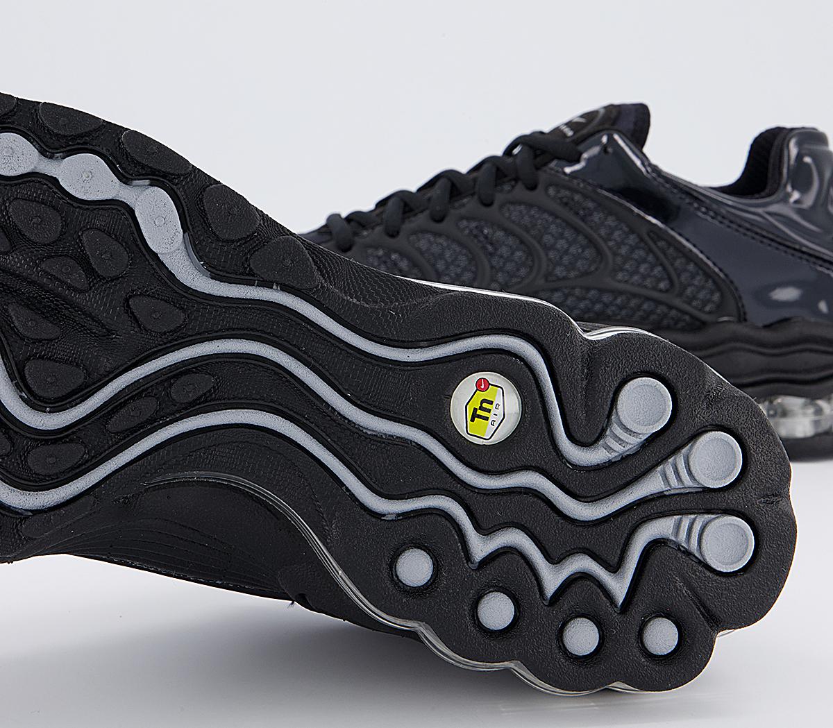 Nike Air Tuned Max Trainers Nike Air Tuned Max Trainers Black Black Black Metallic Silver Clear