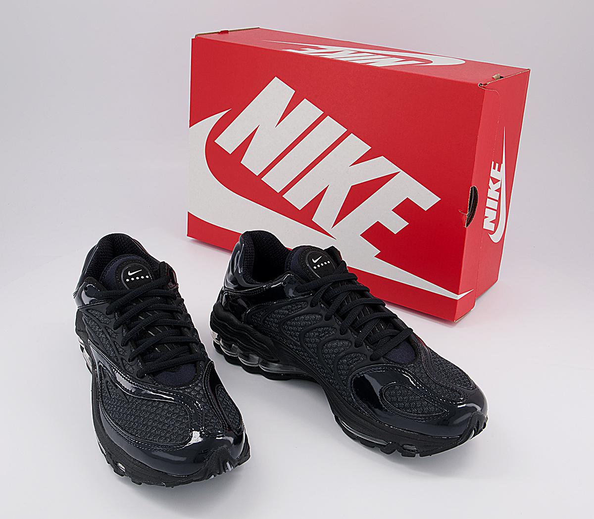 Nike Air Tuned Max Trainers Nike Air Tuned Max Trainers Black Black Black Metallic Silver Clear