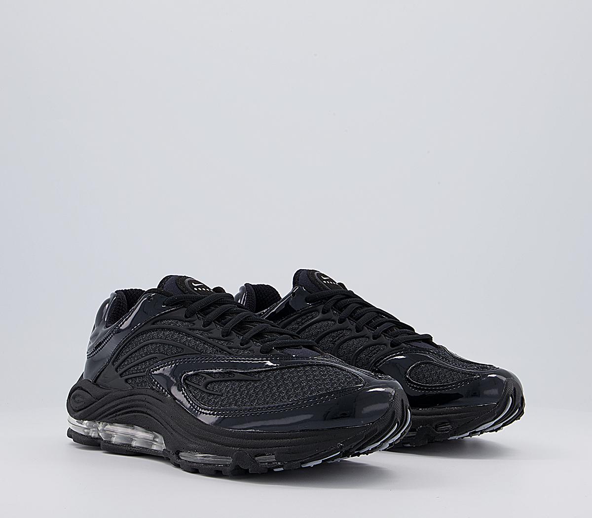 Nike Air Tuned Max Trainers Nike Air Tuned Max Trainers Black Black Black Metallic Silver Clear