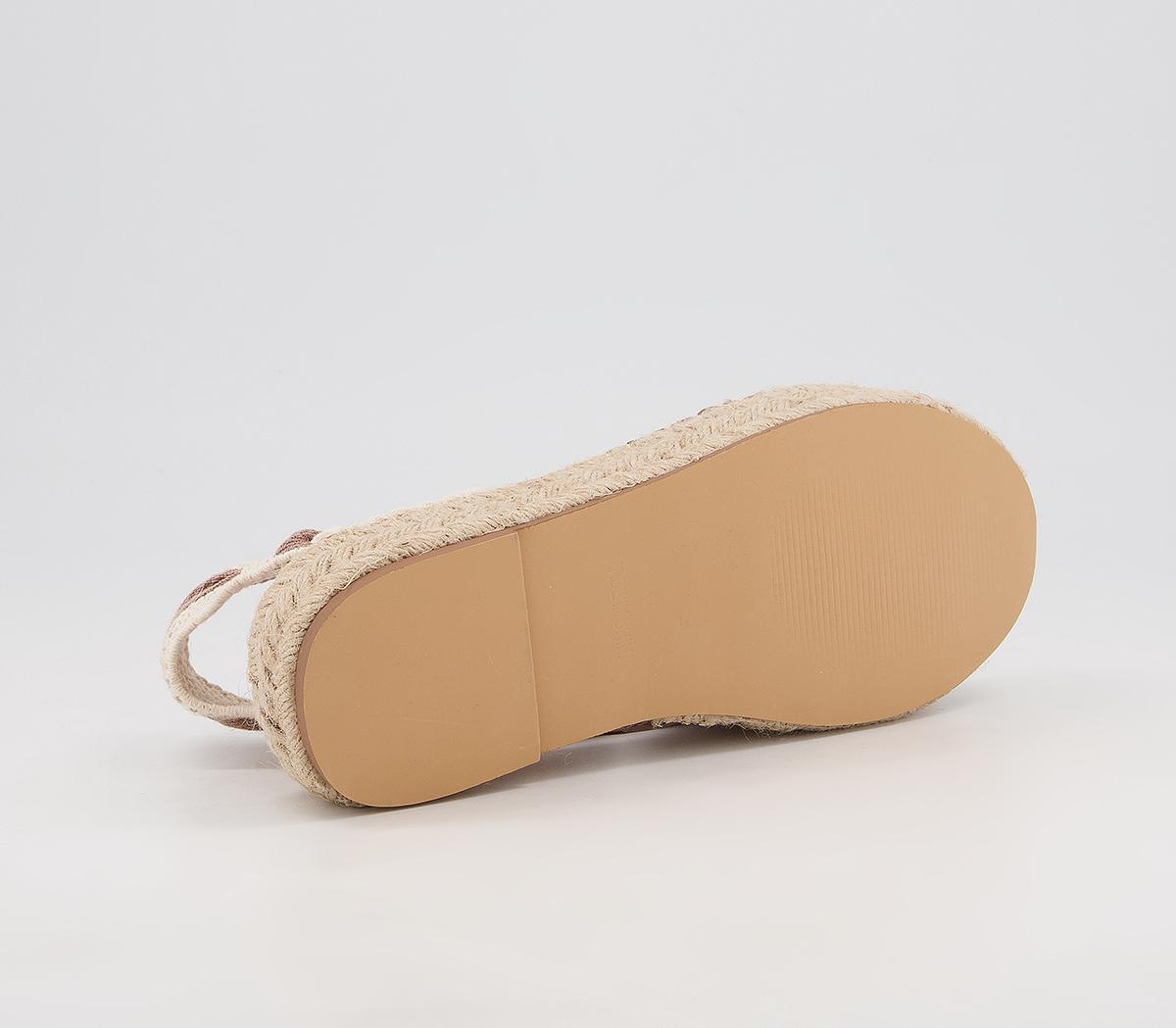 Office Sudden Knotted Espadrilles Office Sudden Knotted Espadrilles Nude