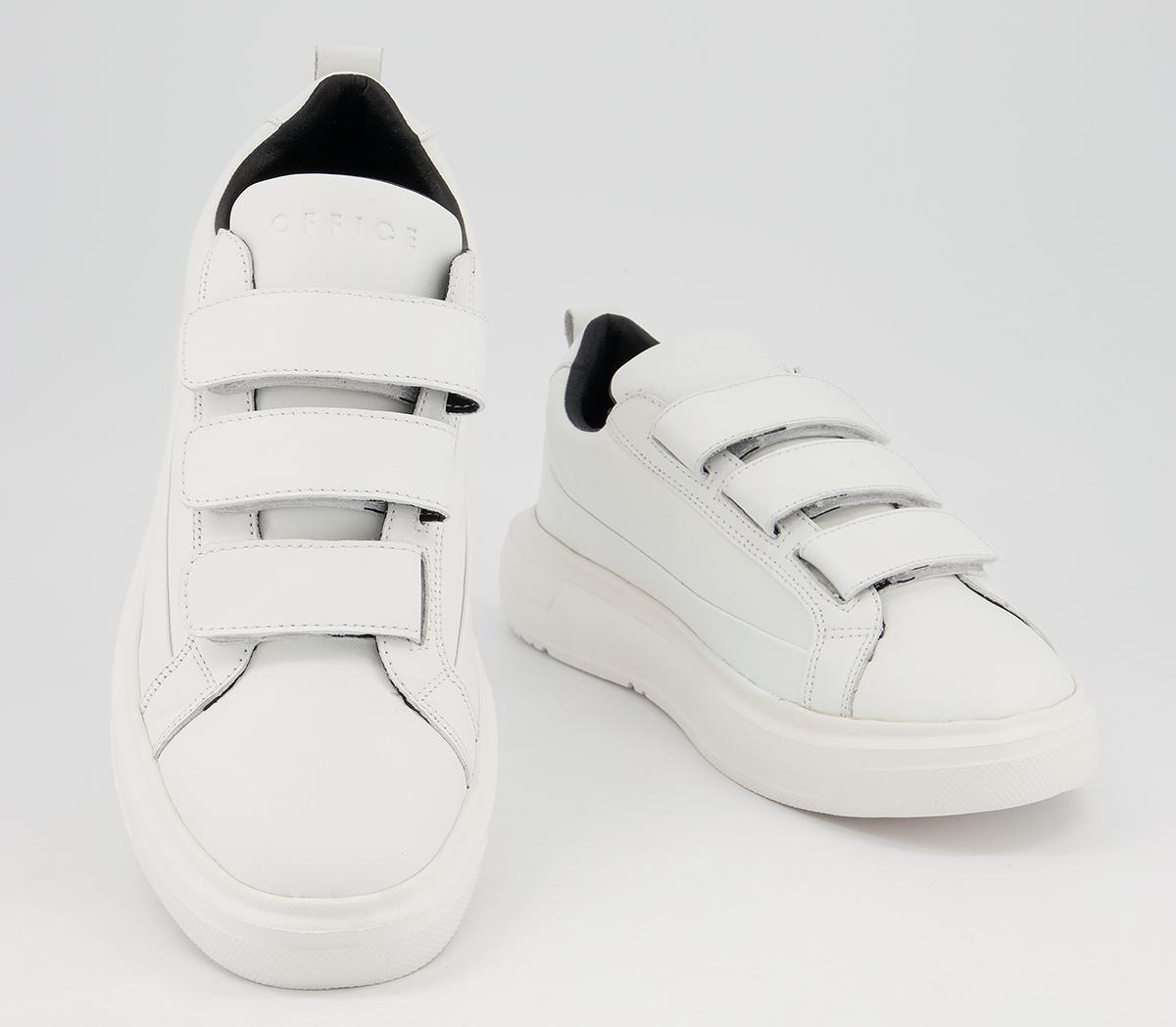 Office Coen Velcro Trainers Office Coen Velcro Trainers White