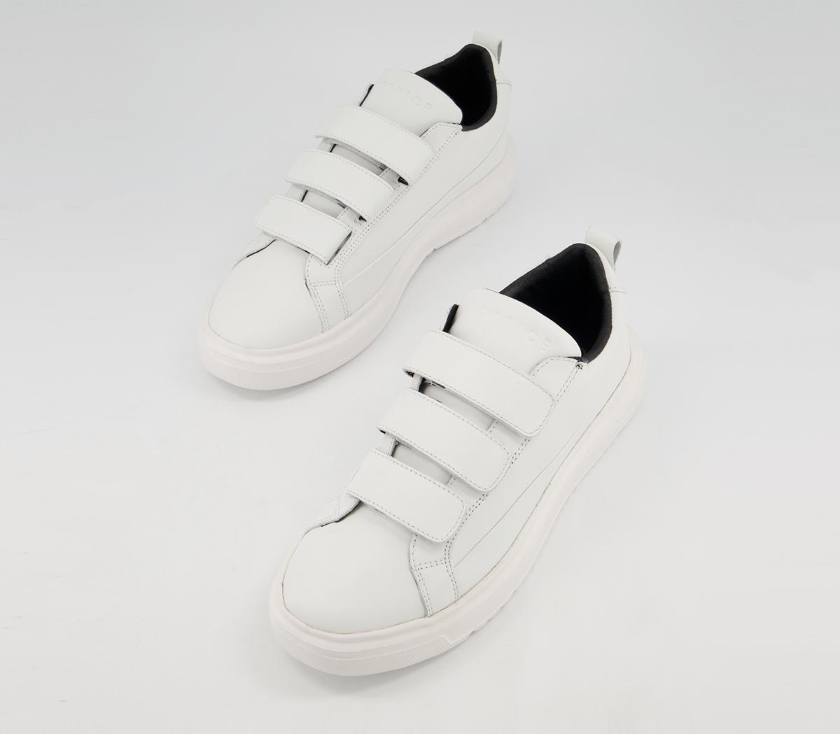 Office Coen Velcro Trainers Office Coen Velcro Trainers White