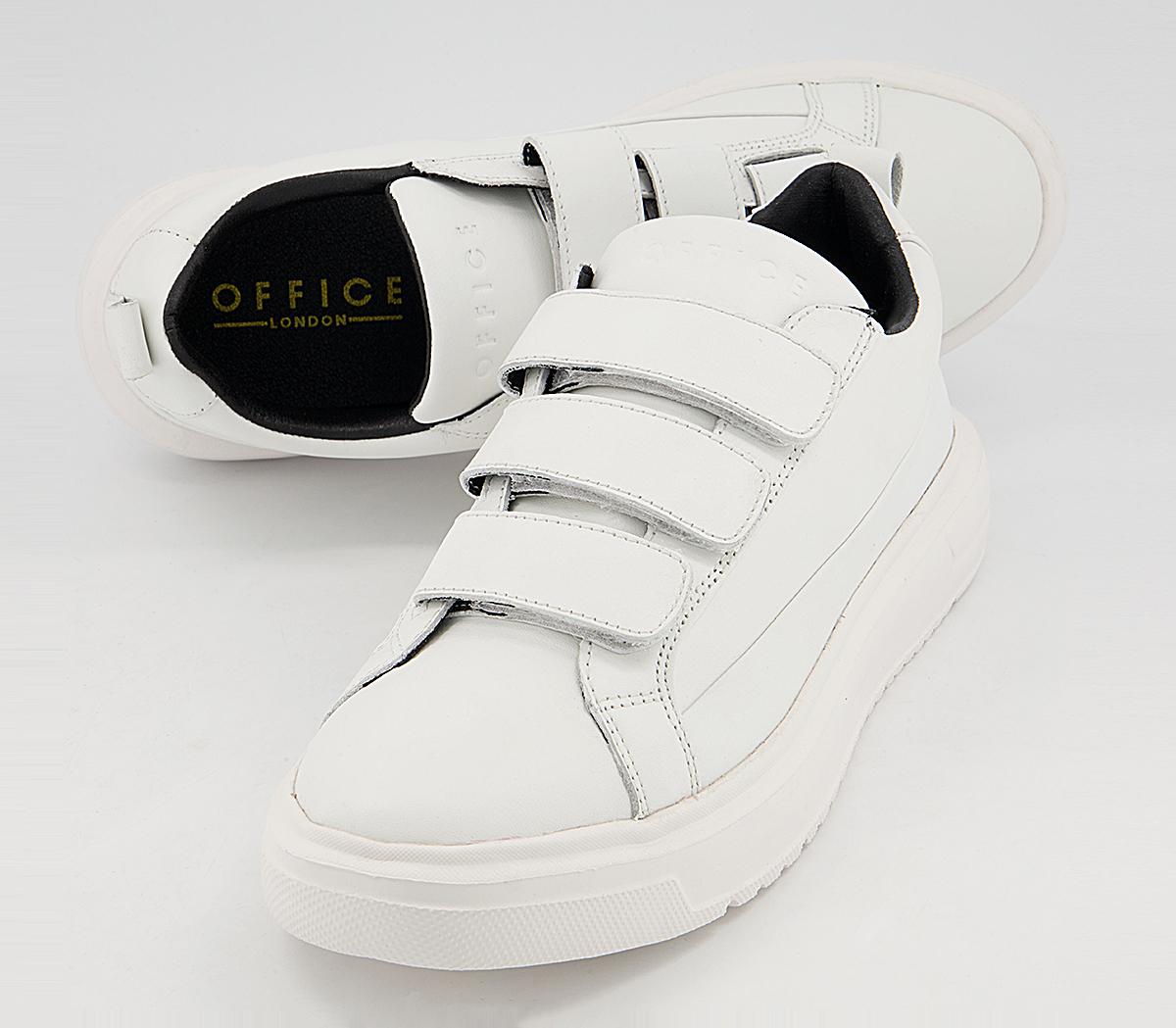 Office Coen Velcro Trainers Office Coen Velcro Trainers White
