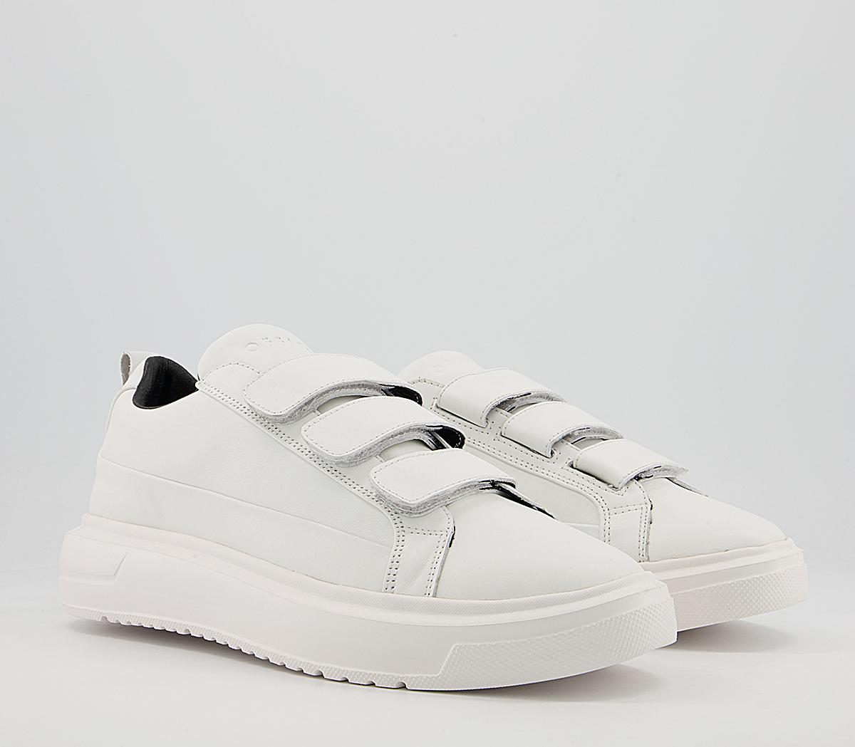 Office Coen Velcro Trainers Office Coen Velcro Trainers White