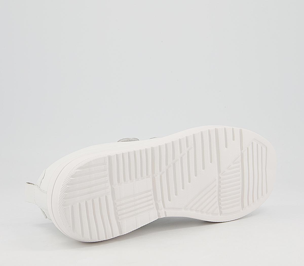 Office Coen Velcro Trainers Office Coen Velcro Trainers White