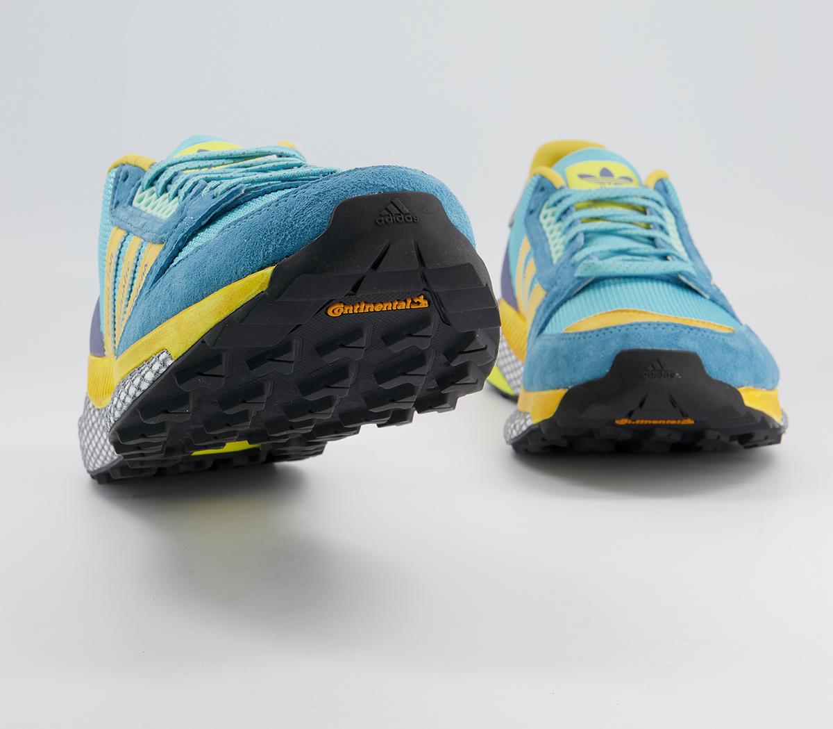 adidas Human Made Questar Trainers adidas Human Made Questar Trainers Light Aqua