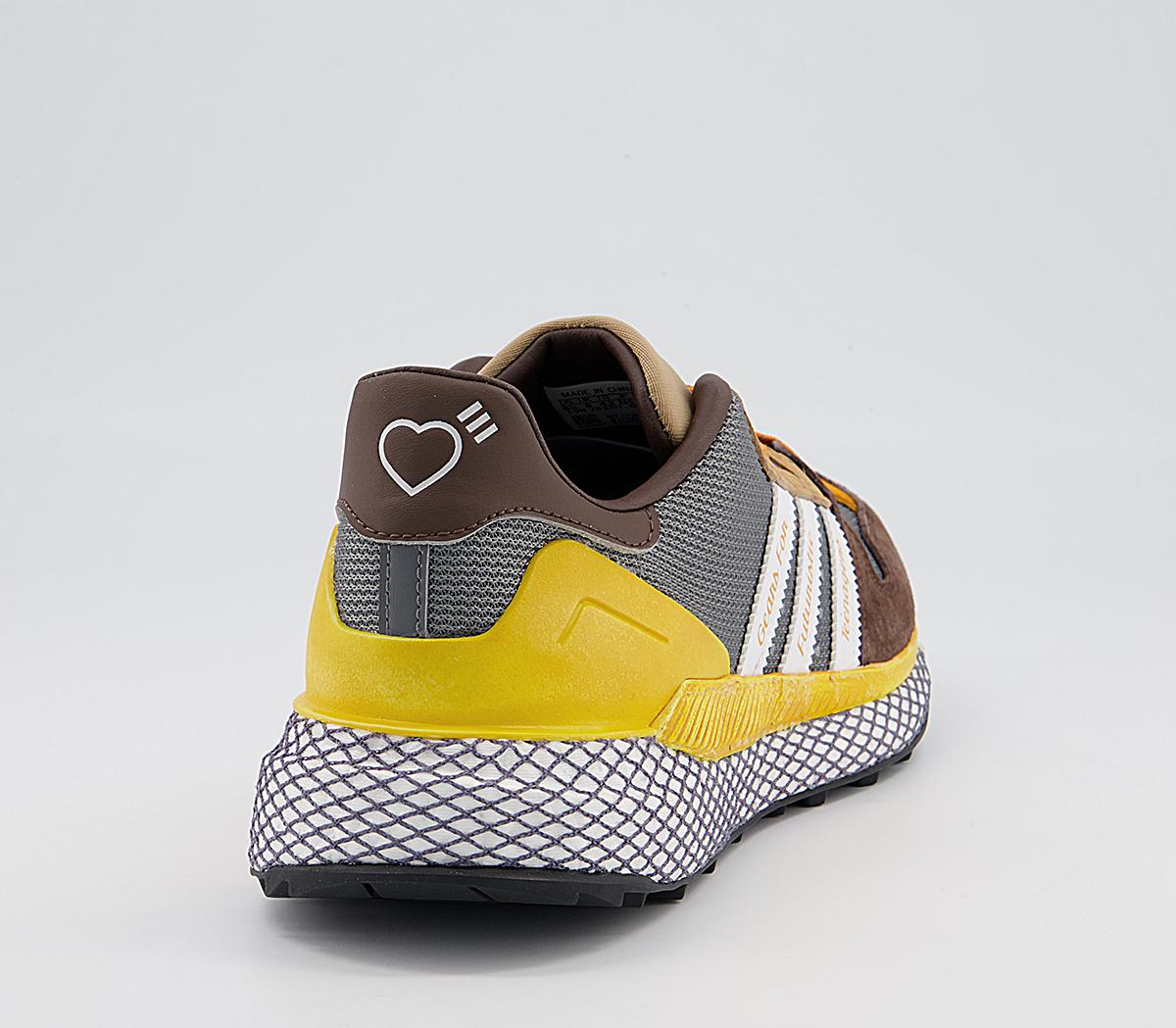adidas Human Made Questar Trainers adidas Human Made Questar Trainers Cardboard Brown