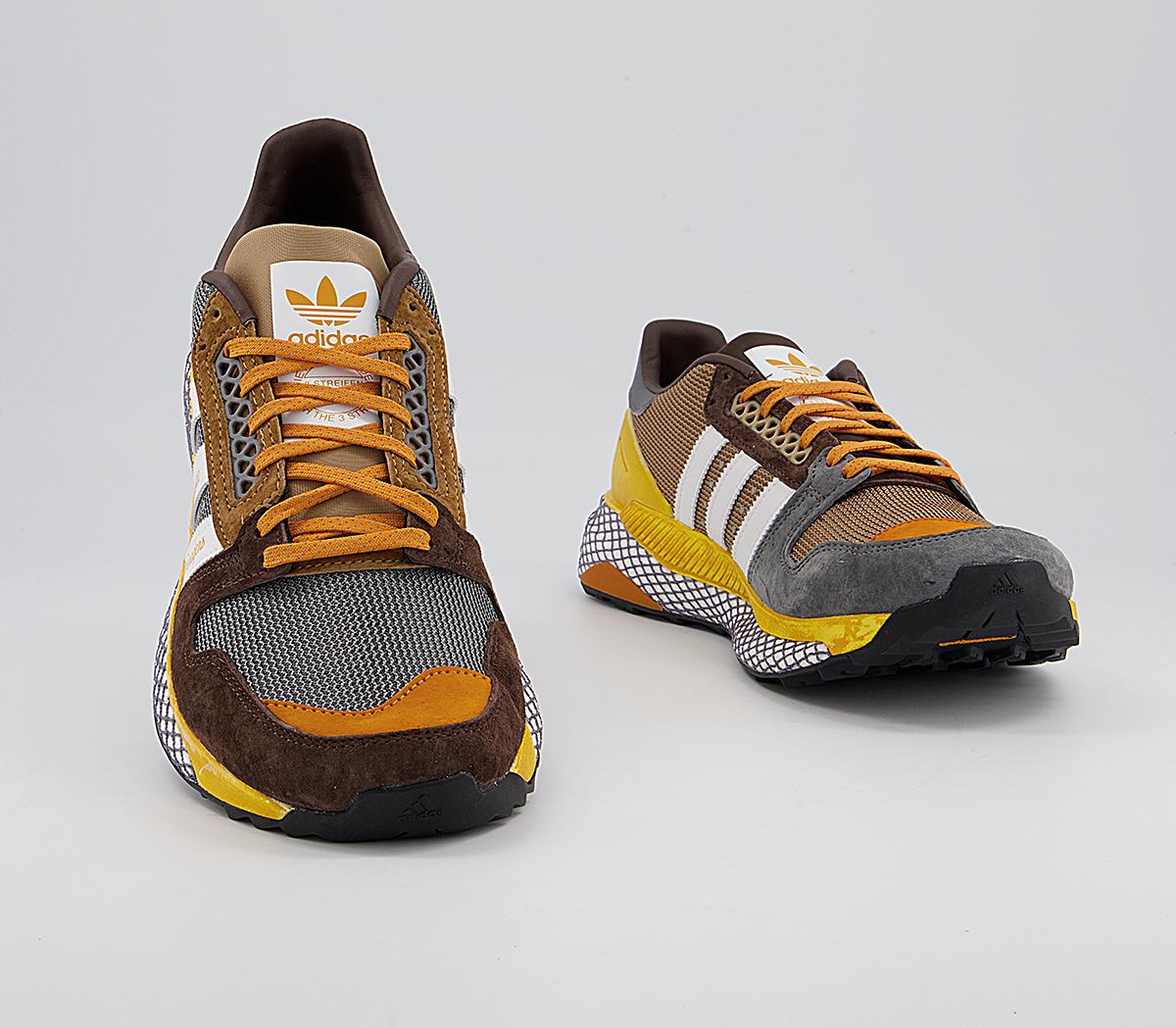 adidas Human Made Questar Trainers adidas Human Made Questar Trainers Cardboard Brown
