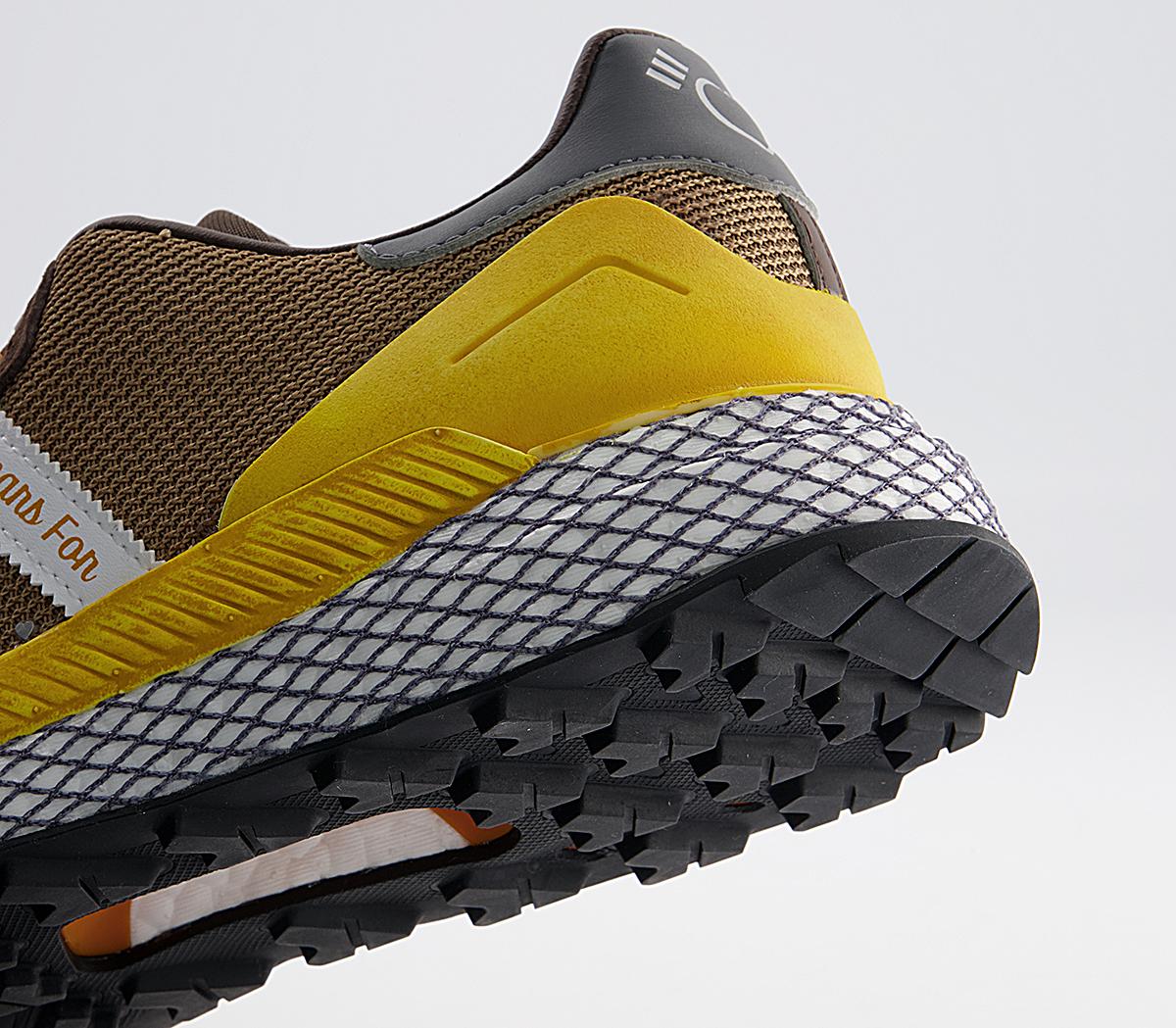 adidas Human Made Questar Trainers adidas Human Made Questar Trainers Cardboard Brown