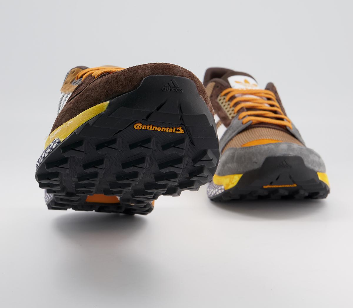 adidas Human Made Questar Trainers adidas Human Made Questar Trainers Cardboard Brown