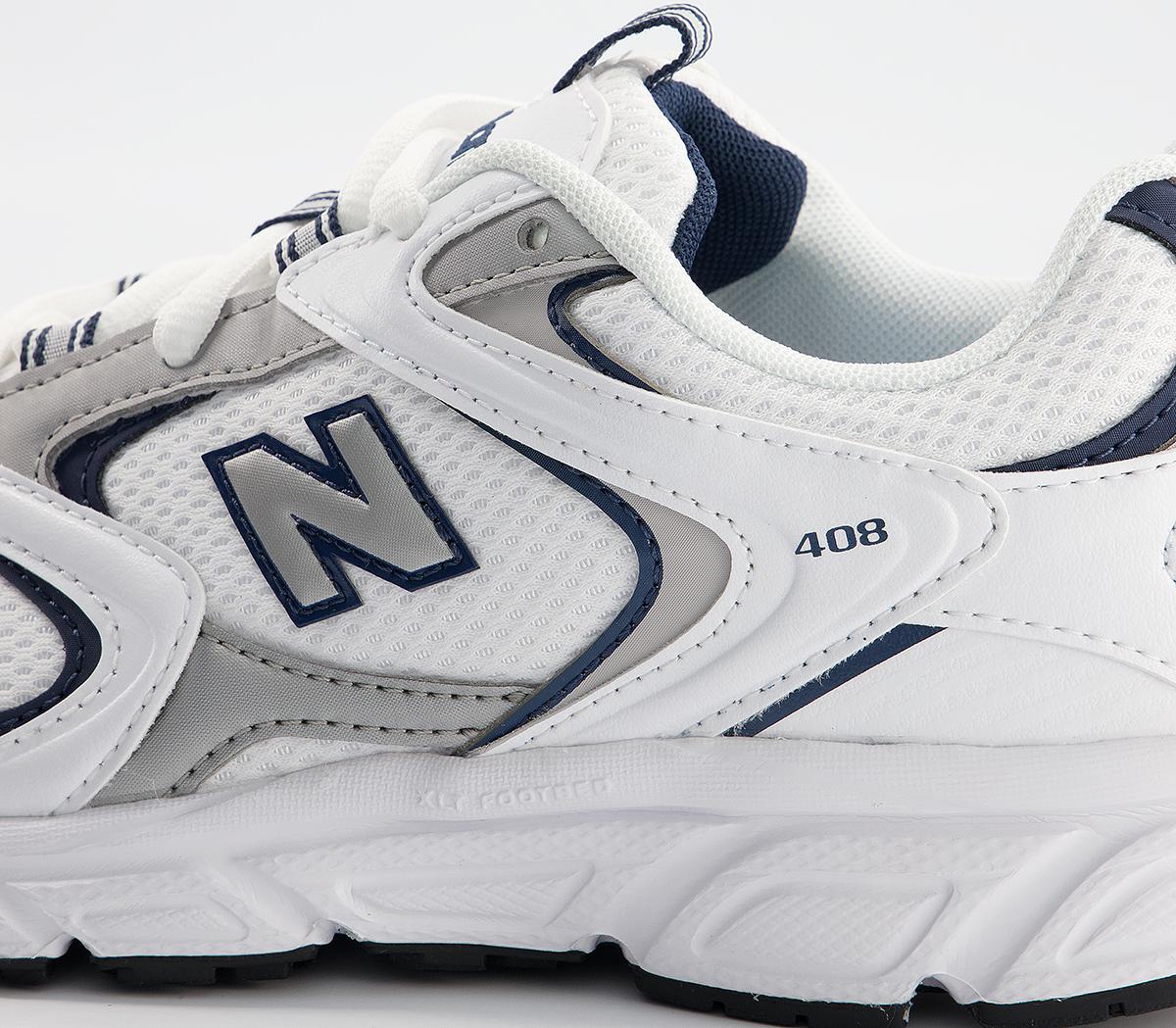 New Balance408 TrainersWhite Black