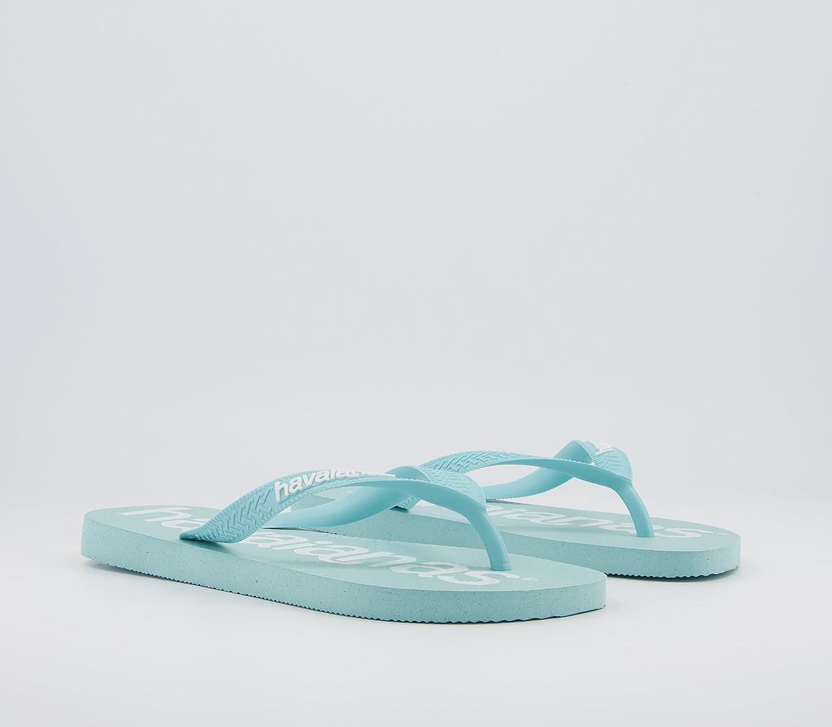 Havaianas Top Logomania Flip Flops Havaianas Top Logomania Flip Flops Blue