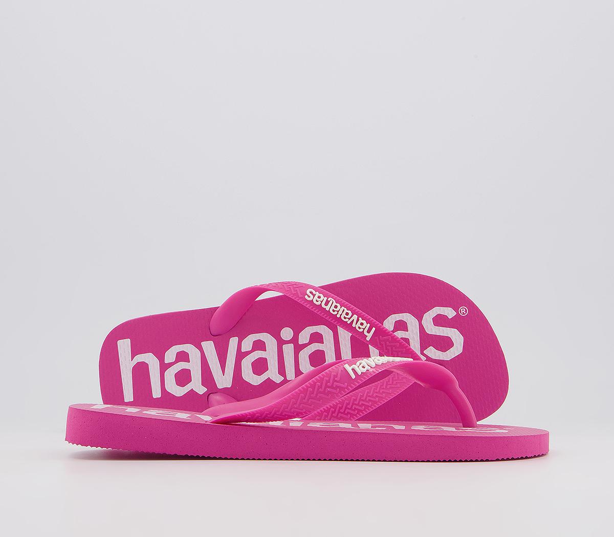 HavaianasTop Logomania Flip FlopsPink