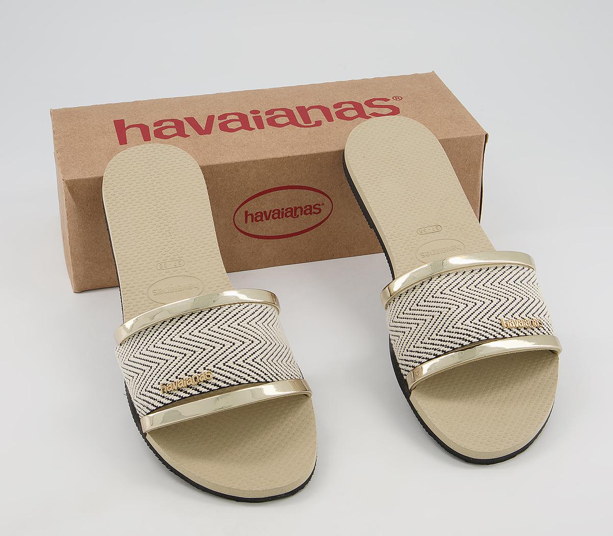 Havaianas You Trancoso Premium Slides Havaianas You Trancoso Premium Slides Sand Grey