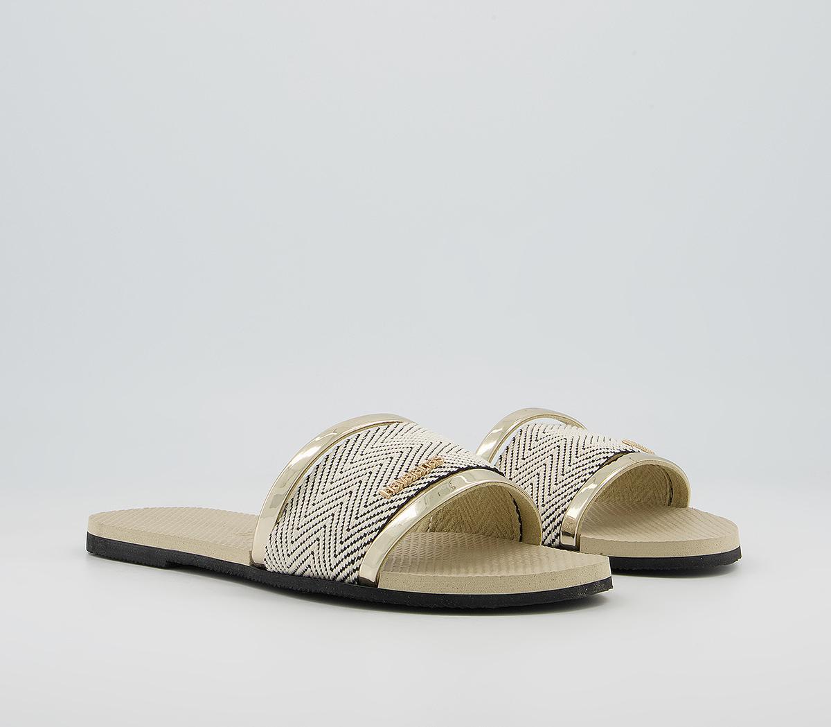 Havaianas You Trancoso Premium Slides Havaianas You Trancoso Premium Slides Sand Grey