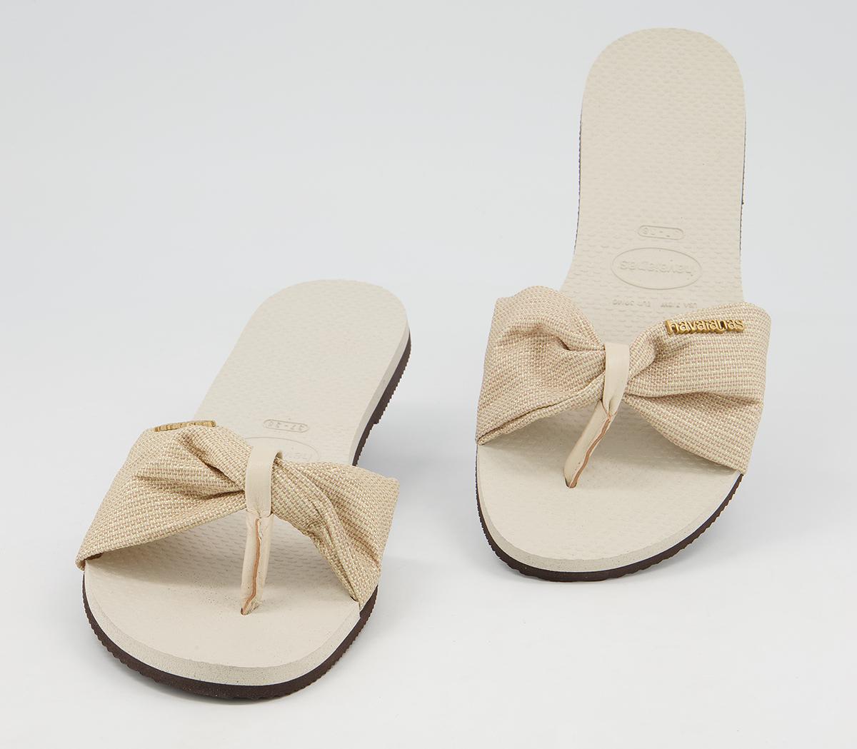 Havaianas You St Tropez Shine Flip Flops Havaianas You St Tropez Shine Flip Flops Beige