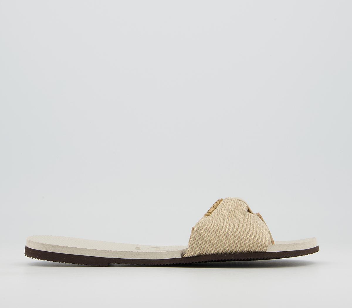 HavaianasYou St Tropez Shine Flip FlopsBeige